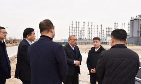 朱英坤帶隊到俊源石油開展復工復產(chǎn)調(diào)研